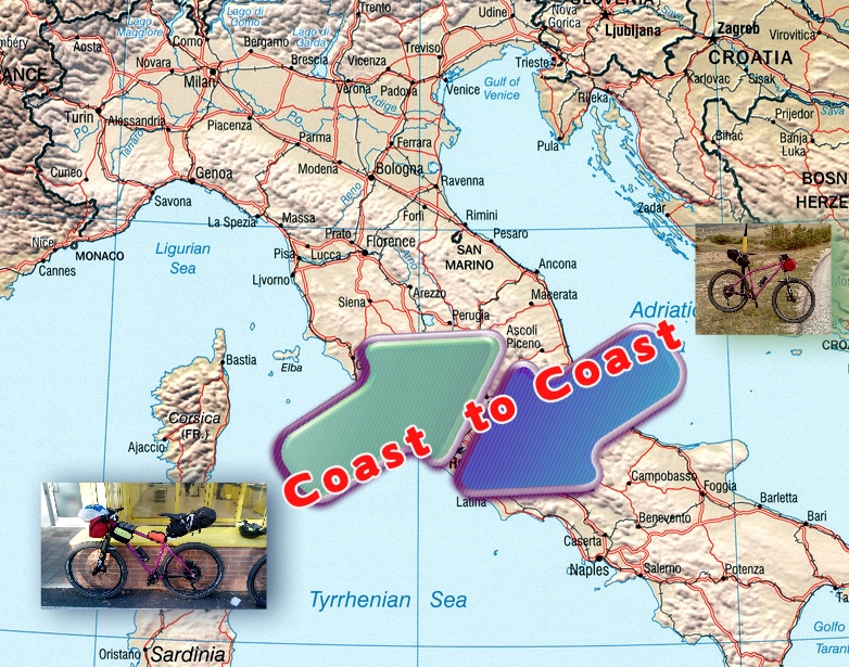 Un giro da costa a costa con una Forgione