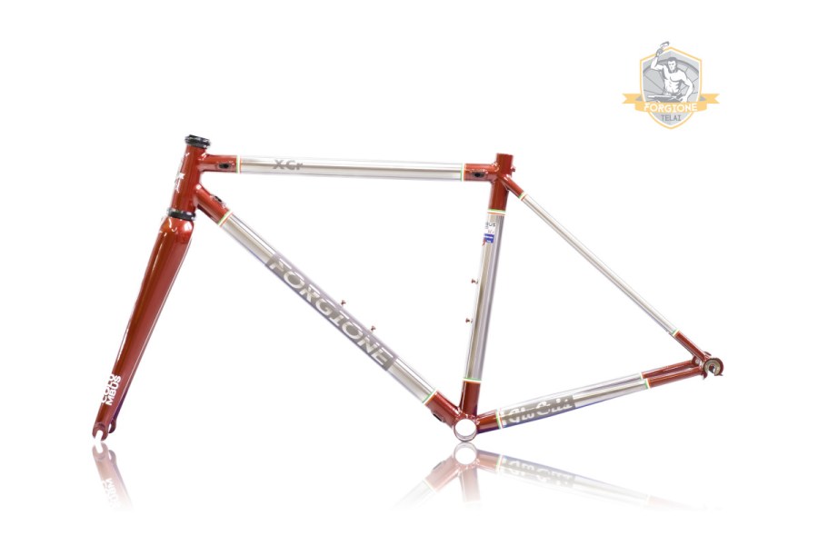 XCr-alpha by Forgione Telai - Gesualdo (AV) - ITALY- Stainless (INOX) Steel tubes with  Silver Fillet Brazed technique