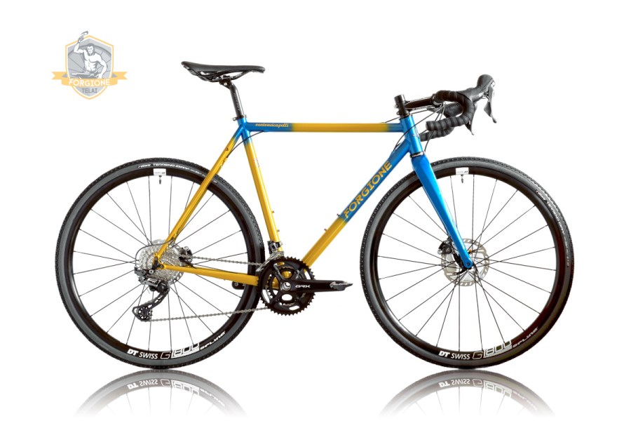 Bicicletta Gravel su misura in acciaio Vento nei Capelli